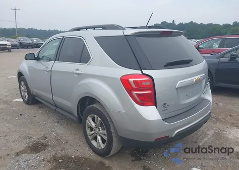2016 Chevrolet Equinox Lt из США, поврежденный, VIN 2GNFLFEKXG6356270
